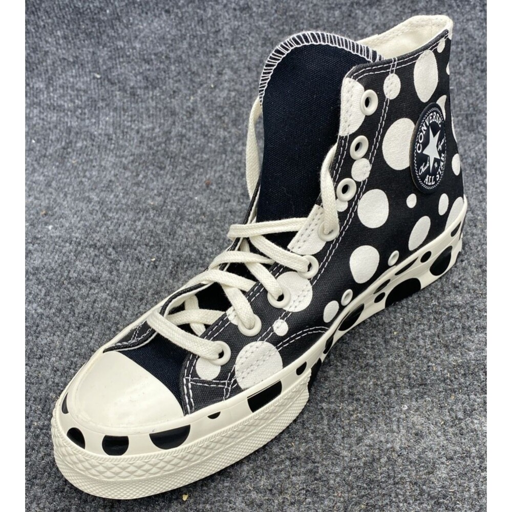 Converse Chuck 70 Hi Polka Dot Black White Sneakers Women's Size 9 NWOB A01182C - Picture 9 of 11